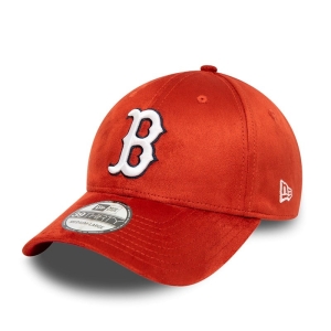 39thirty New Era Boston Sox Gamuza Gorras Rojos | VBPSH-9784