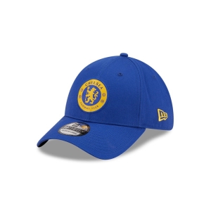 39thirty New Era Chelsea Fc Lion Pop Crest Stretch Fit Gorras Azules | KVRBS-8270