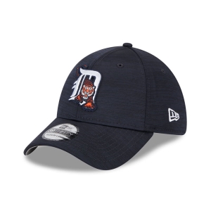 39thirty New Era Detroit Tigers MLB Clubhouse Stretch Fit Gorras Azules | JIAWL-2514