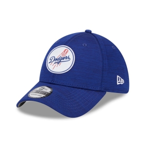 39thirty New Era La Dodgers MLB Clubhouse Stretch Fit Gorras Azules | FVIYO-9862