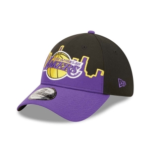 39thirty New Era La Lakers NBA Tip Off 2022 Stretch Fit Gorras Negros | ZABCT-0598