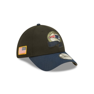 39thirty New Era New England Patriots NFL Salute To Service Stretch Fit Gorras Negros | YODLH-0948