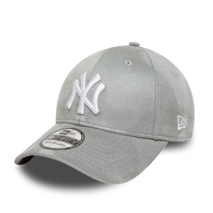 39thirty New Era New York Yankees Gamuza Gorras Grises | ZCFMP-9473