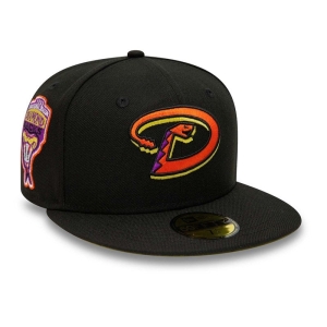 59fifty New Era Arizona Diamondbacks And Fitted Gorras Negros | JPZQT-7648