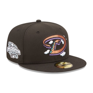 59fifty New Era Arizona Diamondbacks Comic Cloud Fitted Gorras Negros | ZYNFO-7230