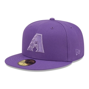 59fifty New Era Arizona Diamondbacks Monocamo Gorras Morados | CGRUF-8567