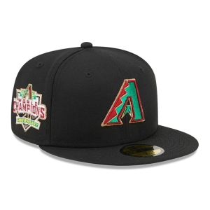 59fifty New Era Arizona Diamondbacks State Tartan Fitted Gorras Negros | GSFRQ-3268