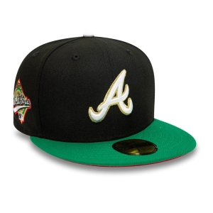 59fifty New Era Atlanta Braves 1995 World Series Fitted Gorras Negros | GVKFB-5170