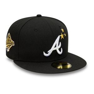 59fifty New Era Atlanta Braves Stars Gorras Negros | HKYIC-2487