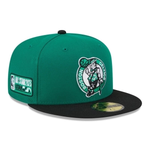 59fifty New Era Boston Celtics NBA All Star Game Fitted Gorras Verdes | UFBKW-9370
