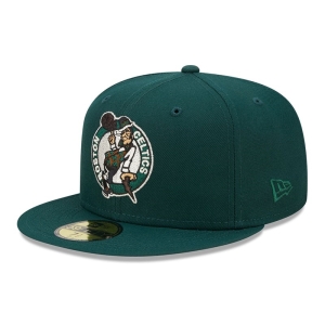 59fifty New Era Boston Celtics Twilight Fantasy Fitted Gorras Verdes | CQVLI-6419