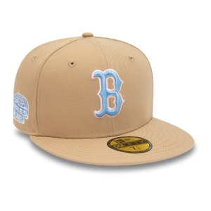 59fifty New Era Boston Sox 2004 World Series Fitted Gorras Marrom | BWZID-5091