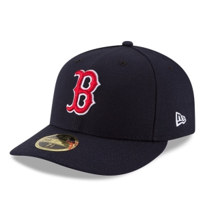 59fifty New Era Boston Sox Authentic Colección Low Profile Azules | DLFTJ-1856