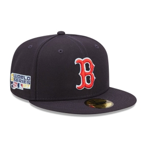 59fifty New Era Boston Sox MLB Cloud Fitted Gorras Azules | HIBVA-2150
