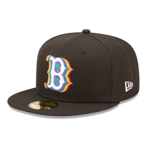 59fifty New Era Boston Sox MLB Prismatic Fitted Gorras Negros | FYBUC-3947
