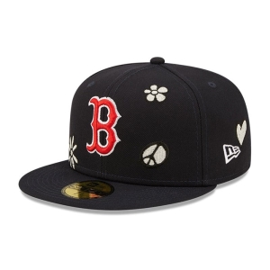 59fifty New Era Boston Sox MLB Sunlight Pop Gorras Azules | CFWKE-2931