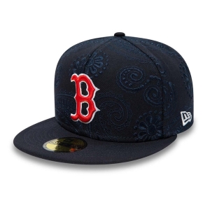 59fifty New Era Boston Sox MLB Swirl Fitted Gorras Azules | ZOLNK-5401