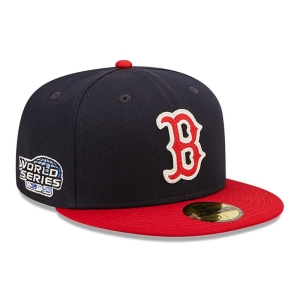 59fifty New Era Boston Sox Ne Letterman Fitted Gorras Azules | MLAJQ-1684