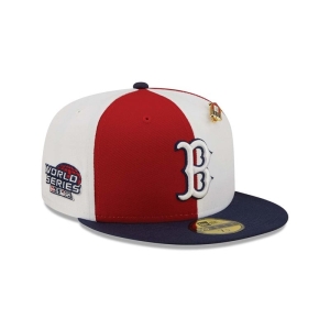 59fifty New Era Boston Sox Pinwheel Americana Fitted Gorras Rojos | KXOHE-1407