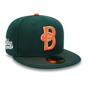 59fifty New Era Brooklyn Cyclones Milb Fitted Gorras Verdes | ZSDHT-1623