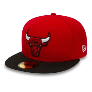 59fifty New Era Chicago Bulls Essential Gorras Rojos | QIHAY-4180