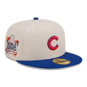 59fifty New Era Chicago Cubs Fall Classic Fitted Gorras Blancos | XIZQV-2598