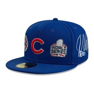 59fifty New Era Chicago Cubs Historic Champs Fitted Gorras Azules | JHSCV-7091