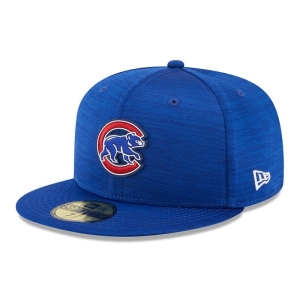 59fifty New Era Chicago Cubs MLB Clubhouse Fitted Gorras Azules | SIBAJ-9730