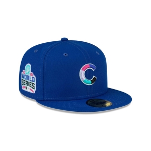 59fifty New Era Chicago Cubs Polarlights Fitted Gorras Azules | SOVWT-9173