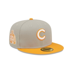 59fifty New Era Chicago Cubs Soda Fitted Gorras Grises | DEBRL-8074