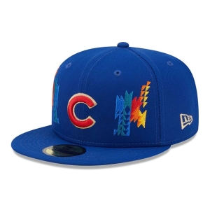 59fifty New Era Chicago Cubs Southwestern Fitted Gorras Azules | ROHXJ-1283