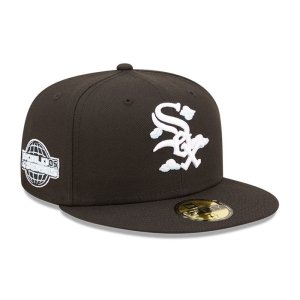 59fifty New Era Chicago Sox Comic Cloud Fitted Gorras Negros | FKXBA-3619