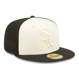 59fifty New Era Chicago Sox MLB 2-tone Fitted Gorras Negros | XBSGZ-8143