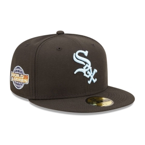 59fifty New Era Chicago Sox MLB Cloud Fitted Gorras Negros | XTCSV-7586