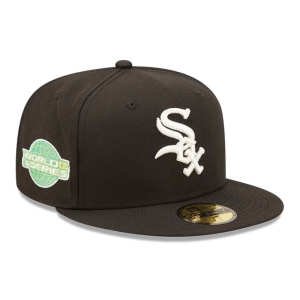 59fifty New Era Chicago Sox Pop Fitted Gorras Negros | EBTGS-5897