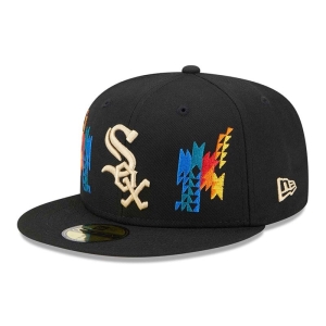 59fifty New Era Chicago Sox Southwestern Fitted Gorras Negros | EXALS-3697