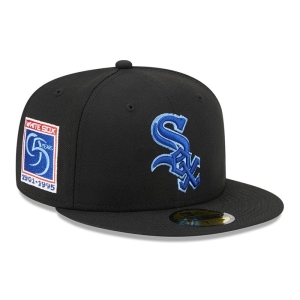 59fifty New Era Chicago Sox State Tartan Fitted Gorras Negros | BRYME-0643