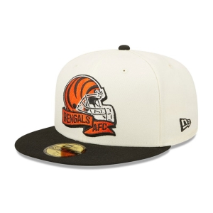 59fifty New Era Cincinnati Bengals NFL Sideline 2022 Fitted Gorras Blancos | IUZRM-0982