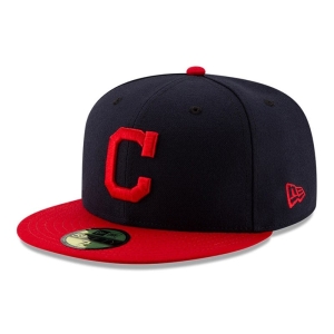 59fifty New Era Cleveland Guardians Authentic On Field Home Gorras Azules | SJYOU-1805