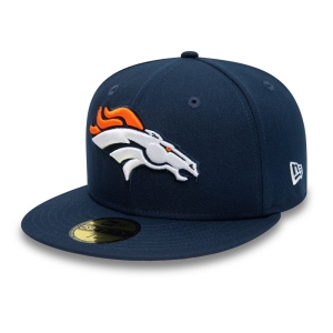 59fifty New Era Denver Broncos NFL Teams Gorras Azules | YEDQO-4891