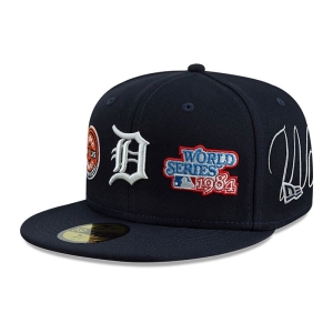 59fifty New Era Detroit Tigers Historic Champs Fitted Gorras Azules | IACUM-1359