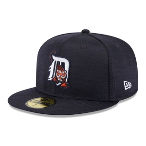 59fifty New Era Detroit Tigers MLB Clubhouse Fitted Gorras Azules | MKTDS-5304