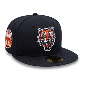 59fifty New Era Detroit Tigers MLB Stadium Gorras Azules | FWIAJ-5672