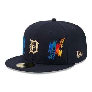 59fifty New Era Detroit Tigers Southwestern Fitted Gorras Azules | HFNLK-6832