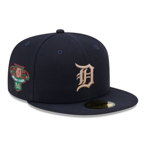 59fifty New Era Detroit Tigers State Tartan Fitted Gorras Azules | FTUHX-4309