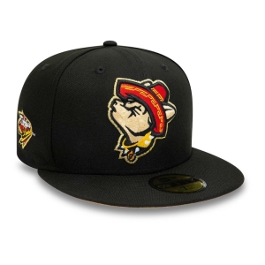 59fifty New Era El Paso Chihuahuas Milb Fitted Gorras Negros | SQCHX-5094