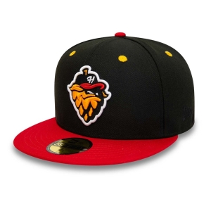 59fifty New Era Hillsboro Hops Milb And Fitted Gorras Negros | ZFGBO-7295