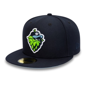 59fifty New Era Hillsboro Hops Milb Fitted Gorras Azules | XWNGK-7208