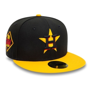 59fifty New Era Houston Astros 2017 World Series Fitted Gorras Negros | OAVXE-4371