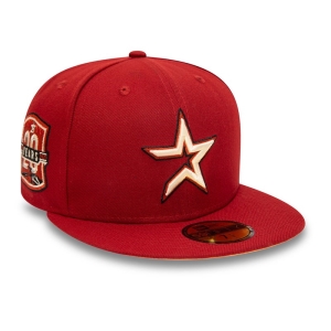 59fifty New Era Houston Astros 20 Years Fitted Gorras Rojos | KHXBA-9170